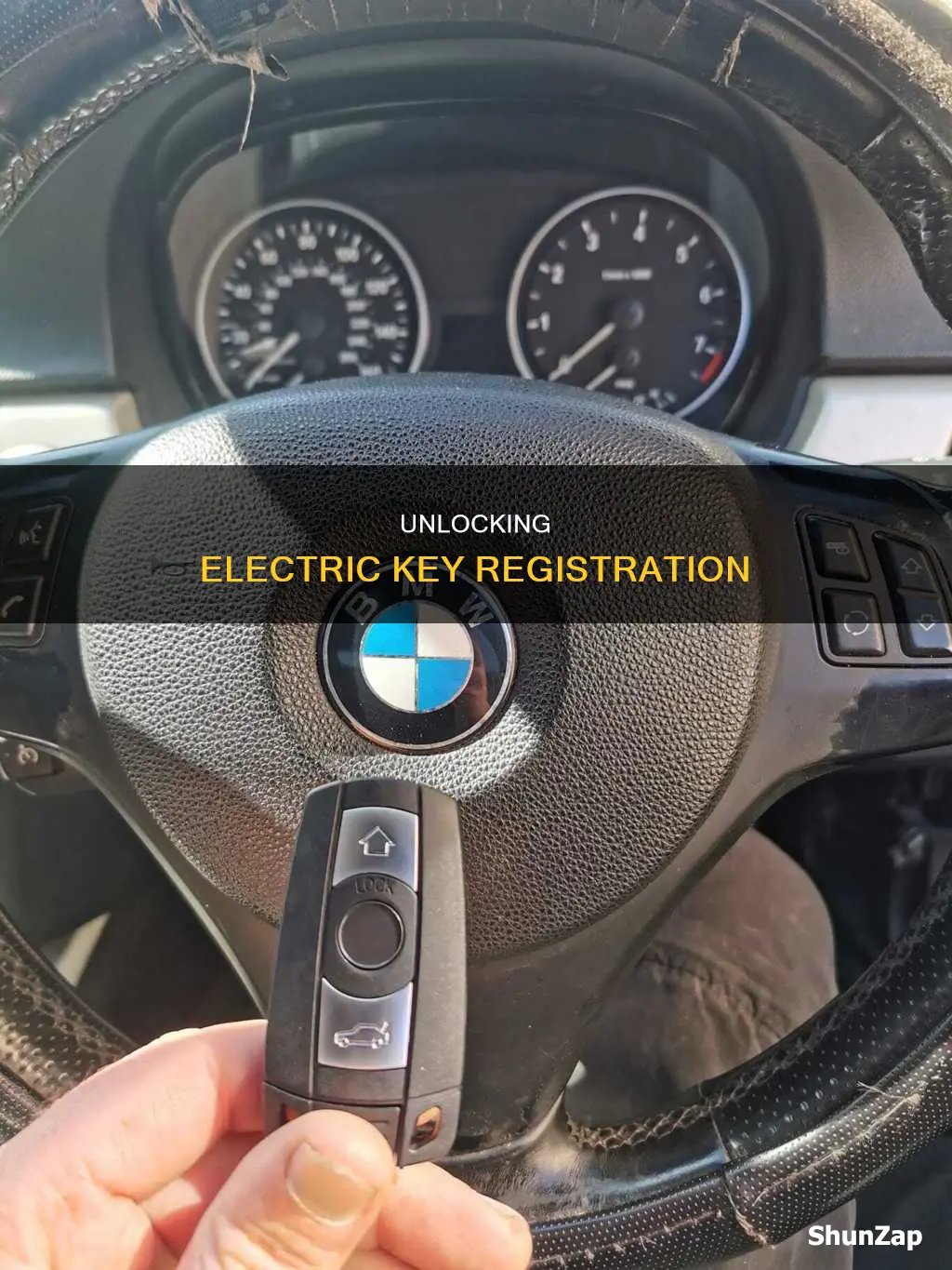 how to register a new electric key