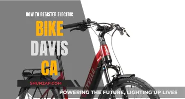 Registering Your Electric Bike: A Guide for Davis, CA Residents