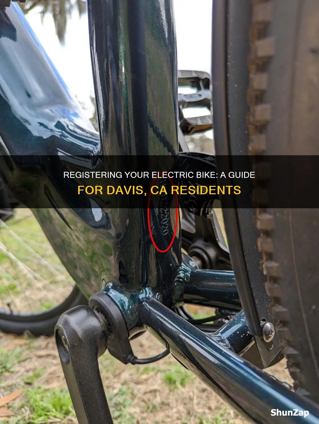 how to register electric bike davis ca