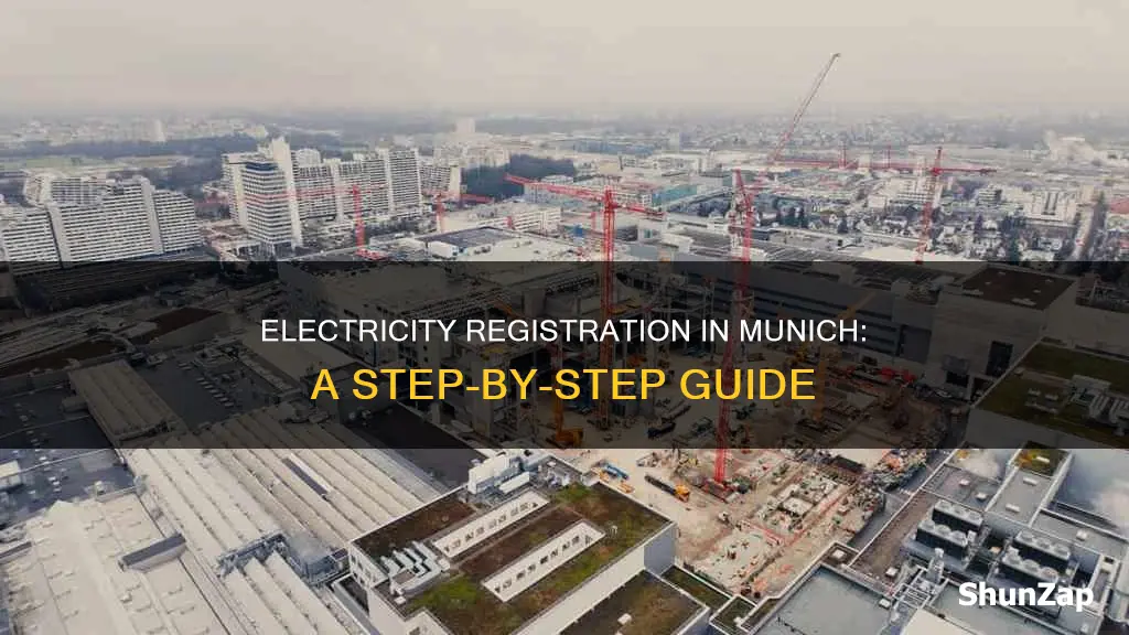 how to register for electricity in munich