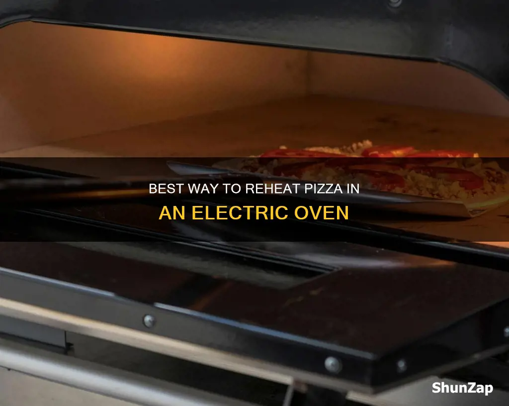 how to reheat pizza in electric oven