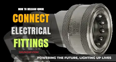 Quickly Releasing Electrical Fittings: A Step-by-Step Guide