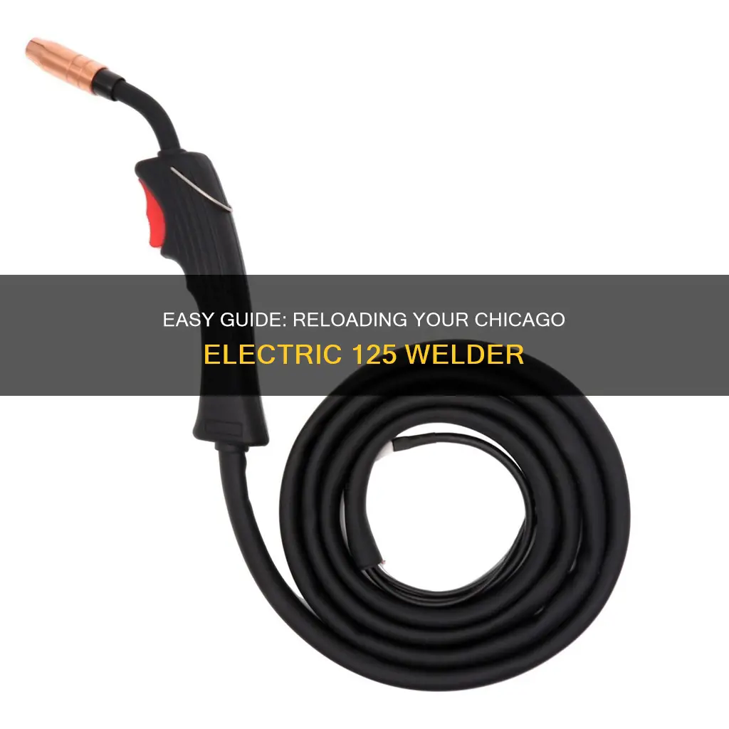 how to reload chicago electric 125 welder
