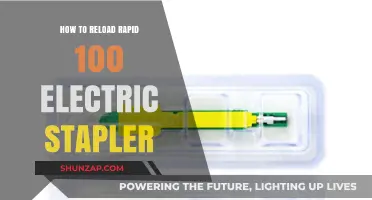 Quick Guide: Reloading Your Rapid 100 Electric Stapler