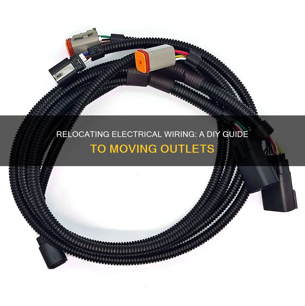 how to relocate electrical wiring and receptacle