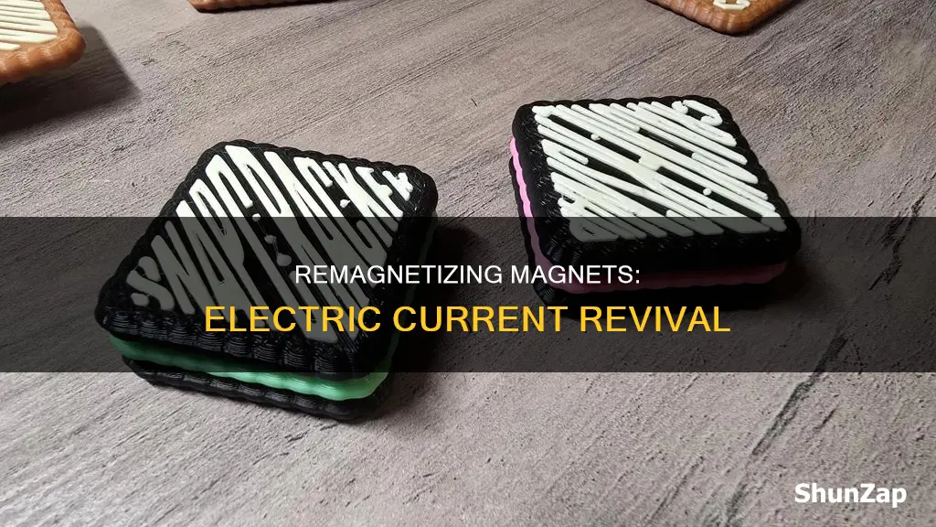 how to remagnetize a magnet with electricity