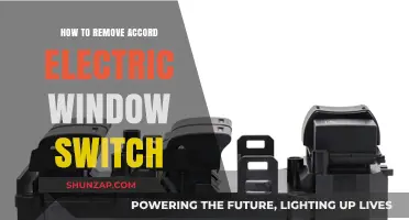 Accord Electric Window Switch: Removal Guide