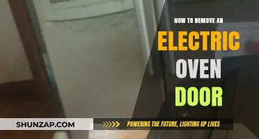 Taking Apart Your Electric Oven: Removing the Door Safely