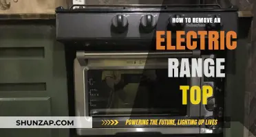 Removing an Electric Range Top: A Step-by-Step Guide