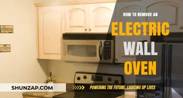 Removing an Electric Wall Oven: A DIY Guide
