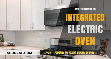 Removing an Integrated Electric Oven: A Step-by-Step Guide