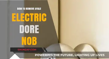 Easy Removal of Ayale Electric Door Knob
