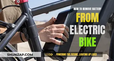 Removing Electric Bike Batteries: A Step-by-Step Guide