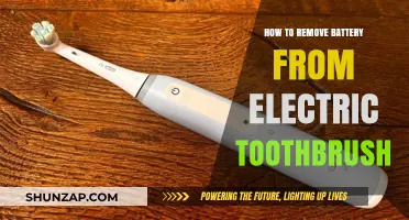 Removing Electric Toothbrush Batteries: A Step-by-Step Guide