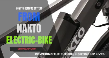 Removing Nakto Electric Bike Batteries: A Step-by-Step Guide