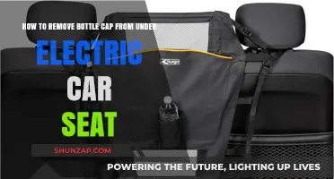 Quick Fix: Removing a Bottle Cap Stuck Under Electric Car Seat