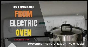 Removing Burners from Electric Ovens: A Step-by-Step Guide