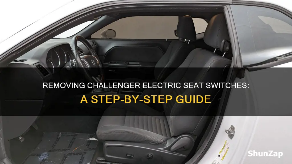 how to remove challenger electric seat switches