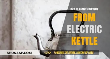 Cleaning Your Electric Kettle: Removing Deposits and Maintaining Performance