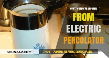 Cleaning Electric Percolators: Removing Stubborn Deposits