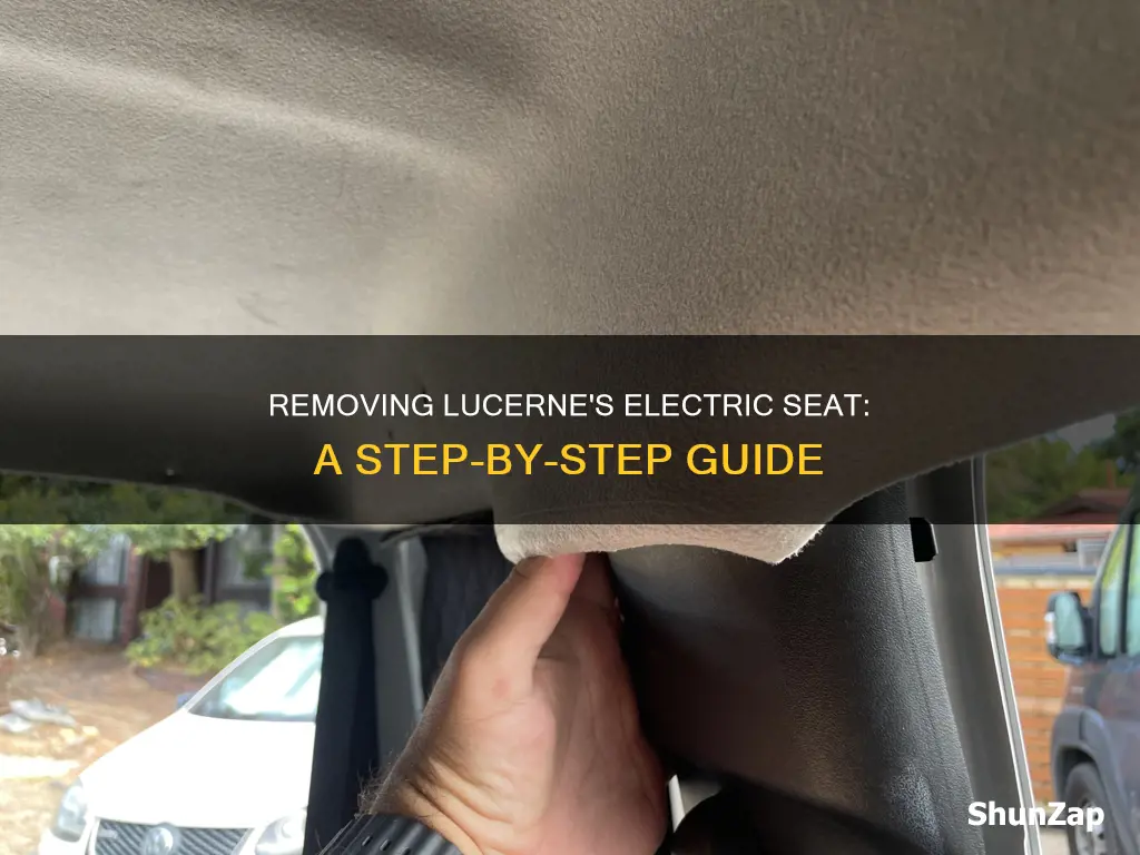how to remove drivers sear electric lucerne