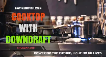 The Easy Way to Remove Electric Cooktops with Downdrafts