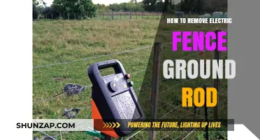 Removing Electric Fence Ground Rods: A Step-by-Step Guide