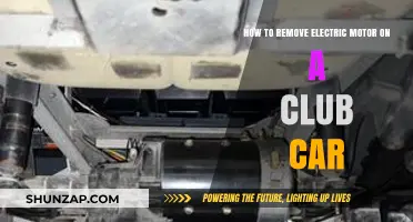 Step-by-Step Guide to Removing a Club Car Electric Motor
