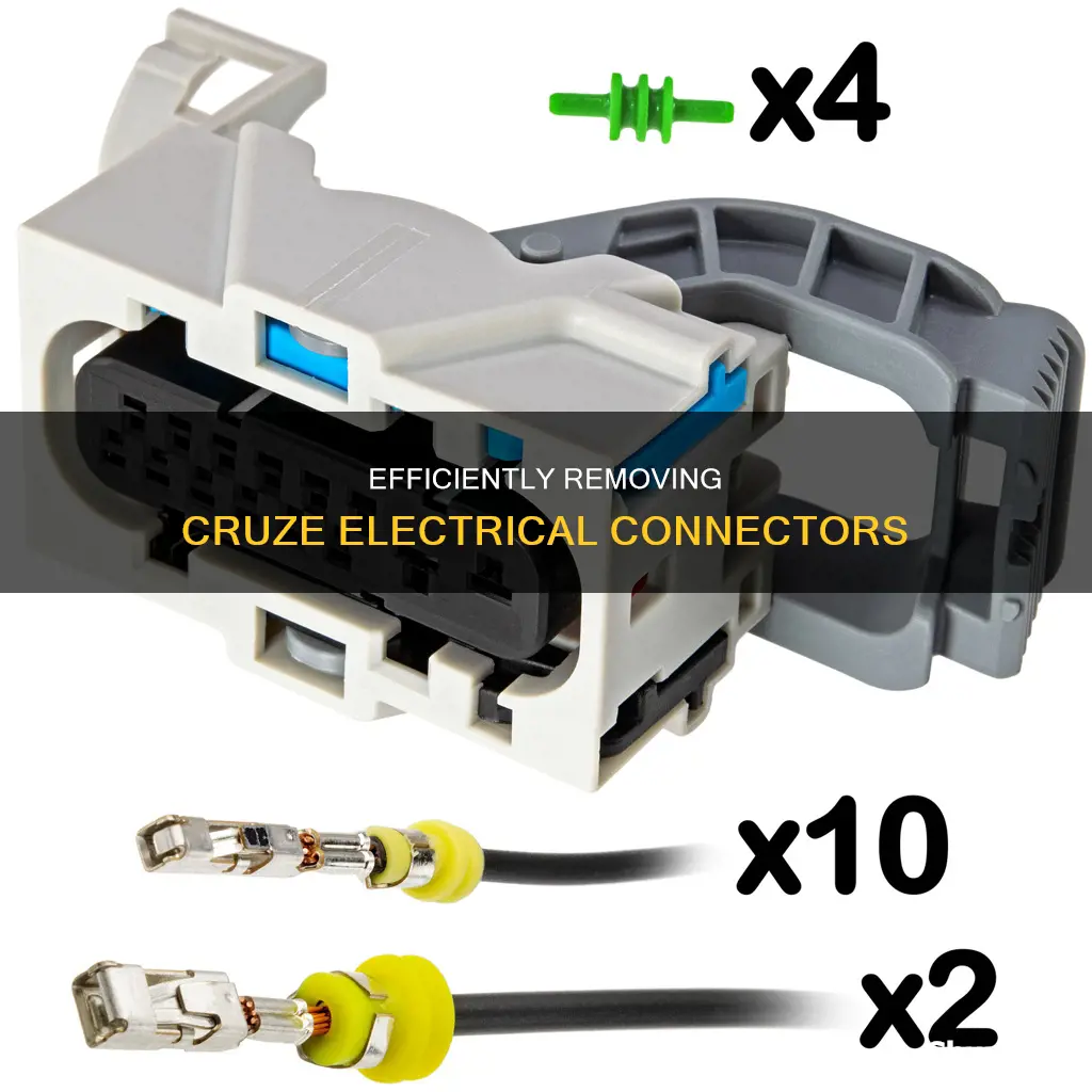 how to remove electrical connectors on cruze