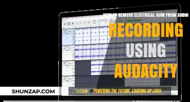 Banish Electrical Hum: A Step-by-Step Audacity Guide