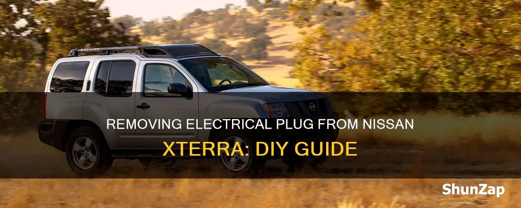 how to remove electrical plug nissan xterra