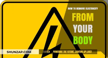 Discharging Static Electricity from Your Body