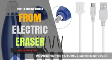 Easy Electric Eraser Maintenance: Removing Eraser Residue