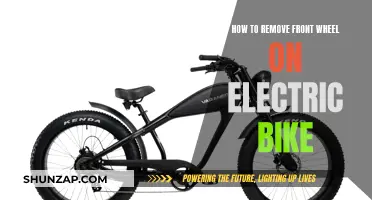 Removing Your Electric Bike's Front Wheel: A Step-by-Step Guide