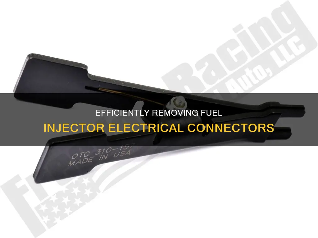 how to remove fuel injector electrical connectors