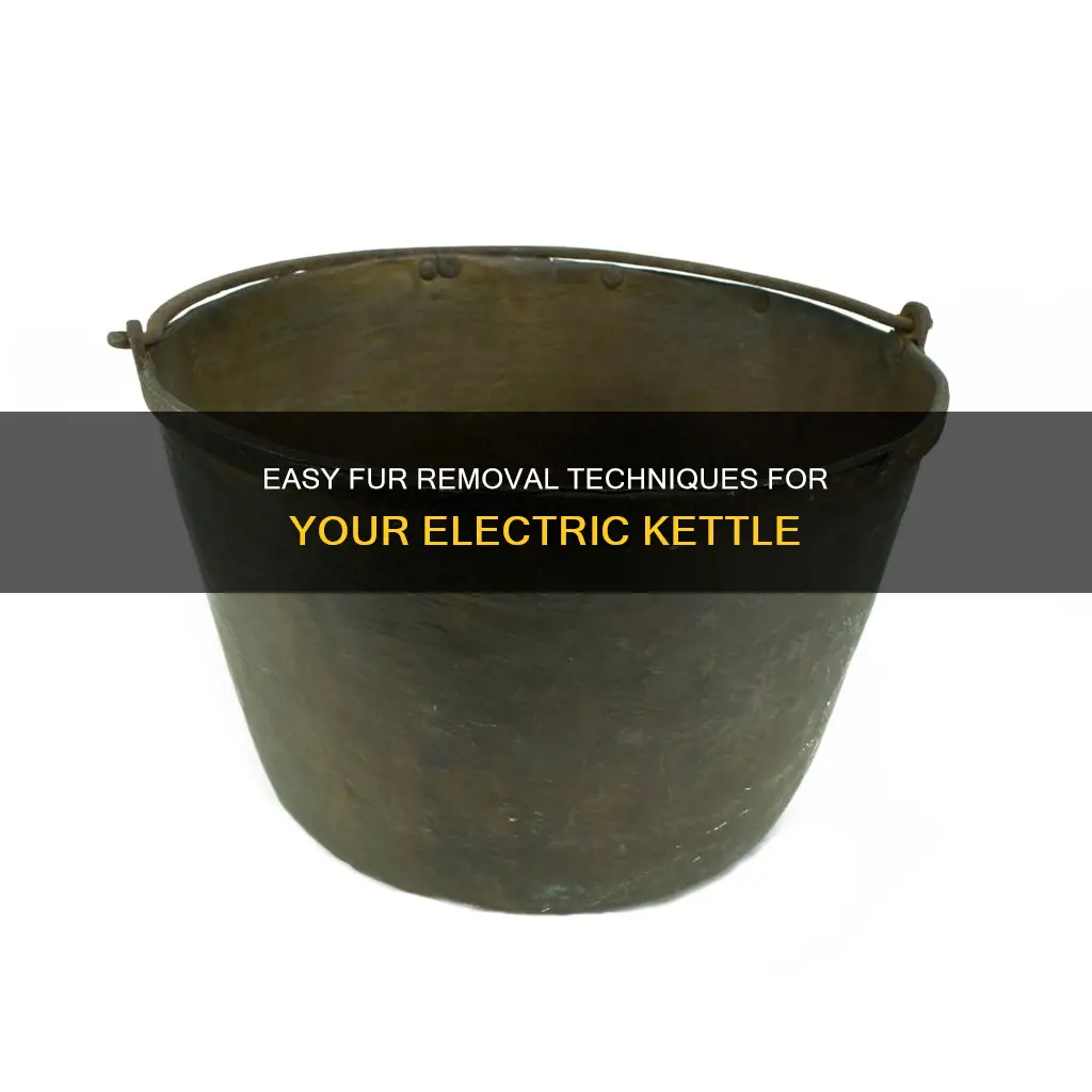 how to remove fur from electric kettle