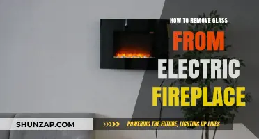 Cleaning Your Electric Fireplace: Removing Glass Safely