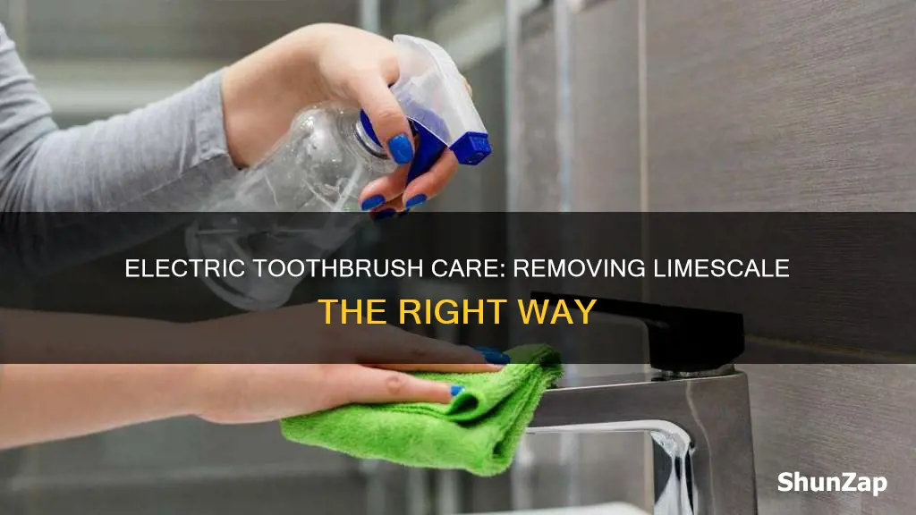 how to remove limescale from electric toothbrush