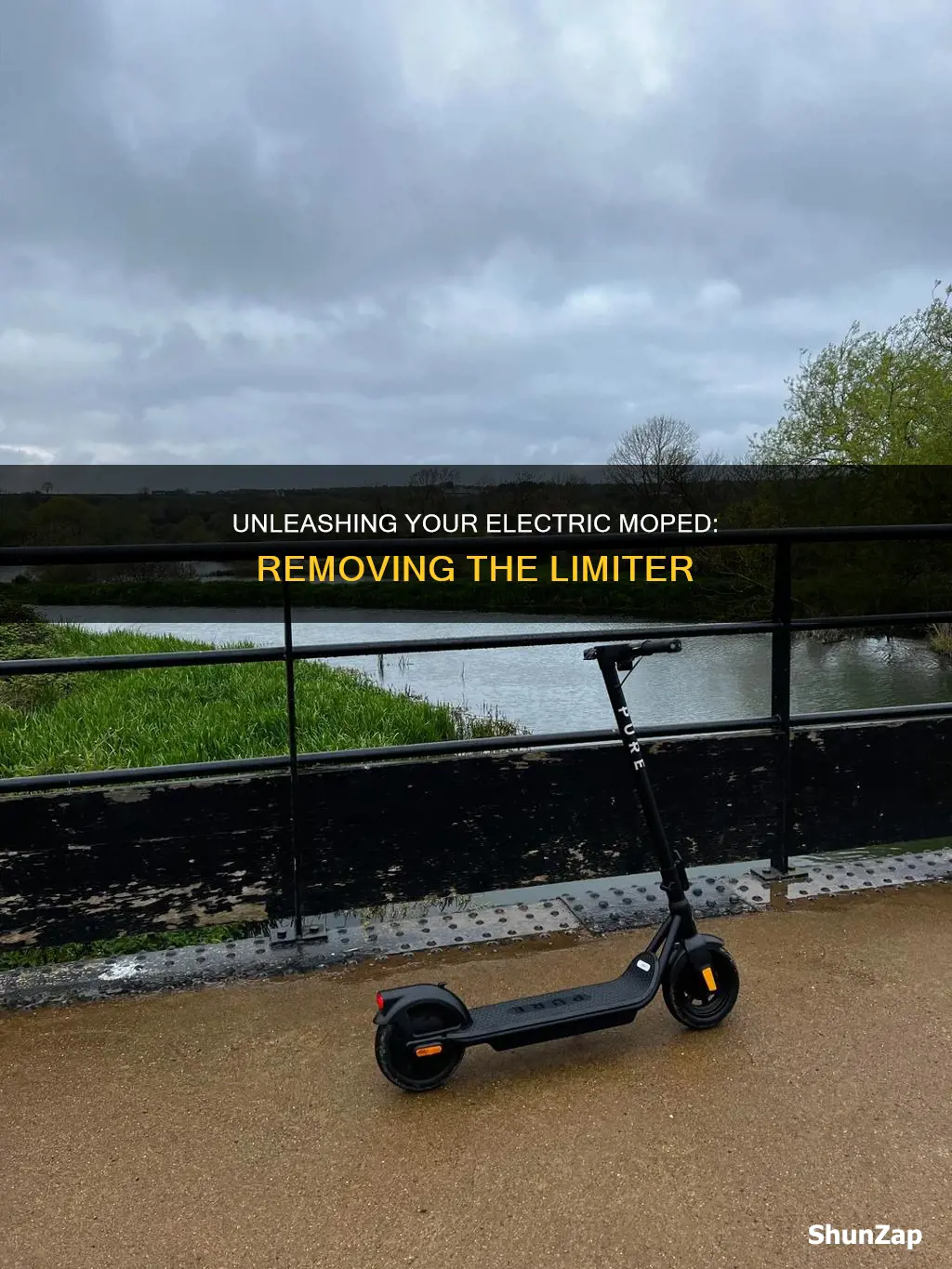 how to remove limiter off electric moped