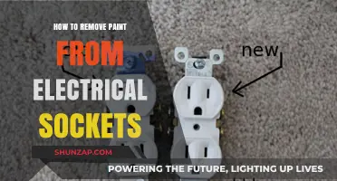 Quickly and Safely Remove Paint from Electrical Sockets