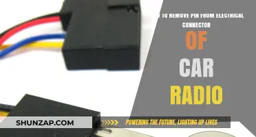 Easy Steps to Remove Pin from Car Radio Electrical Connector