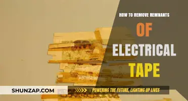 Removing Electrical Tape Remnants: Quick and Easy Solutions