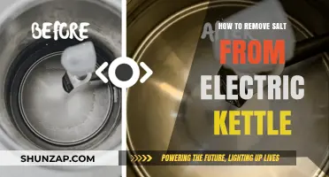 Cleaning Kettles: Removing Salt Deposits Easily