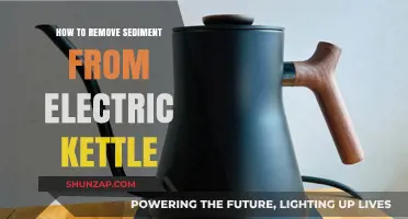 Clean Your Electric Kettle: Remove Sediment and Mineral Buildup