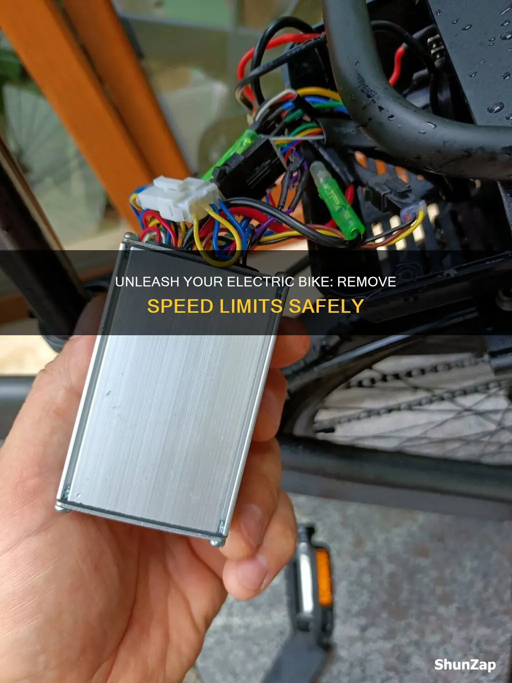 how to remove speed limit on electric bike