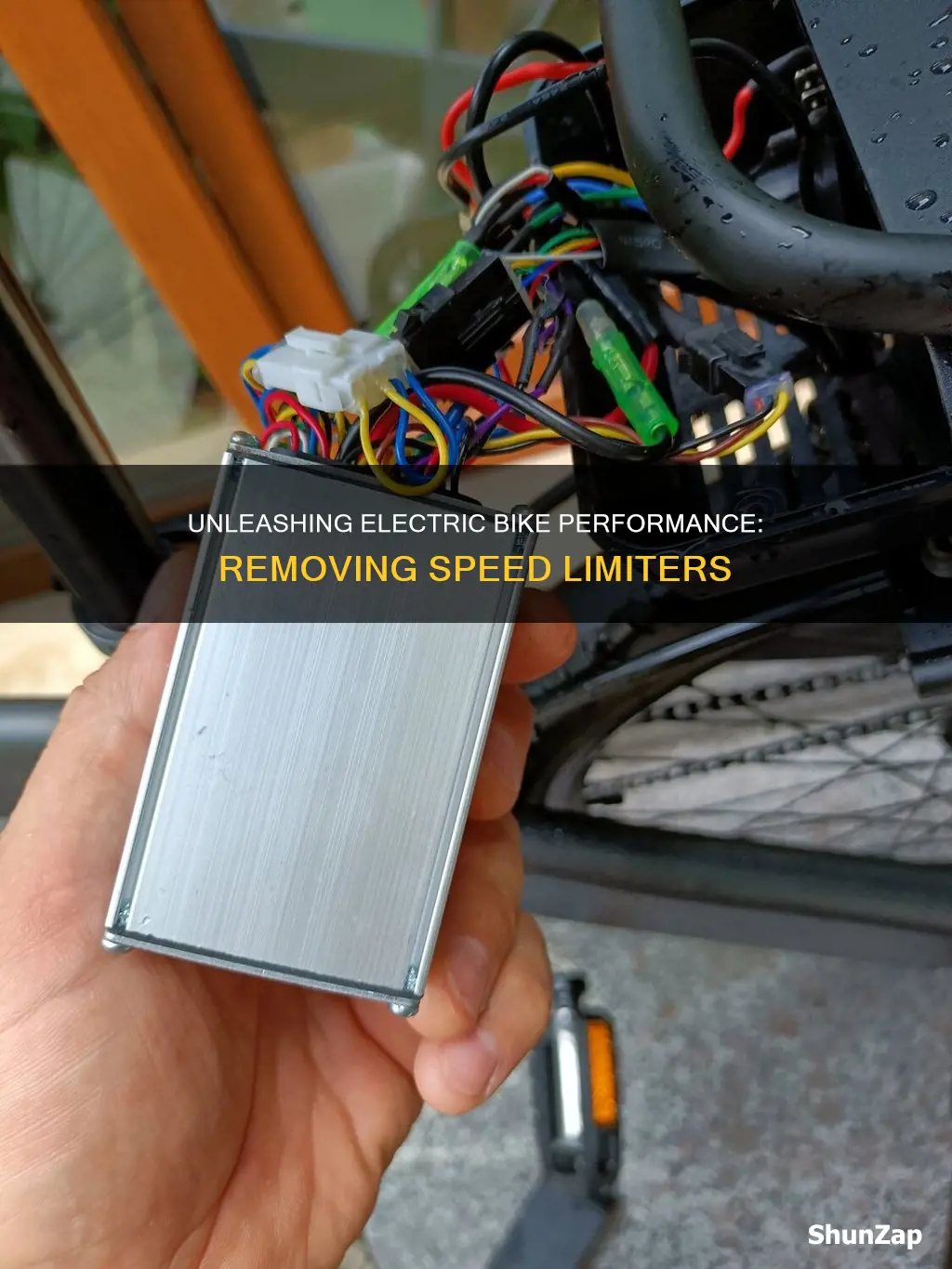 how to remove speed limiter electric bike