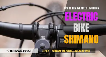 Unlocking Shimano Electric Bike's Speed: Removing Limiters