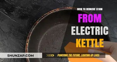 Easy Ways to Remove Stains from Your Electric Kettle