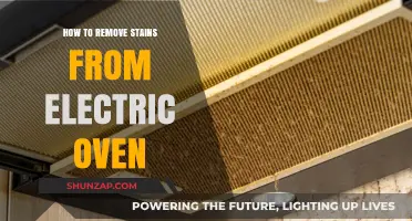 Clean Your Electric Oven and Remove Stains