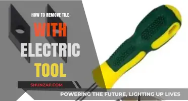Electric Tile Removal: Quick, Easy, and Efficient